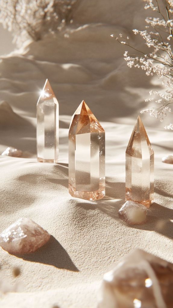 Cristaux de quartz — espace de soin Garanéa